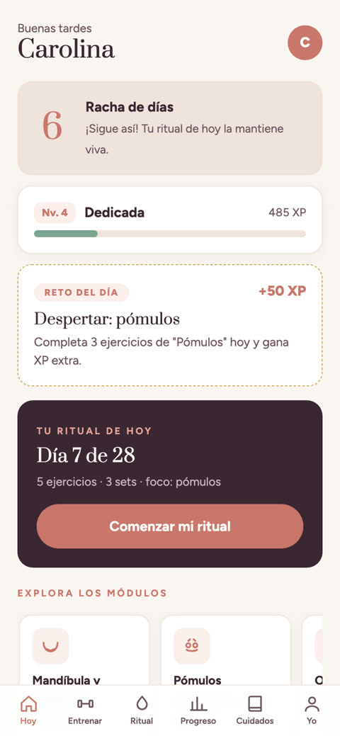 Tu día en la app