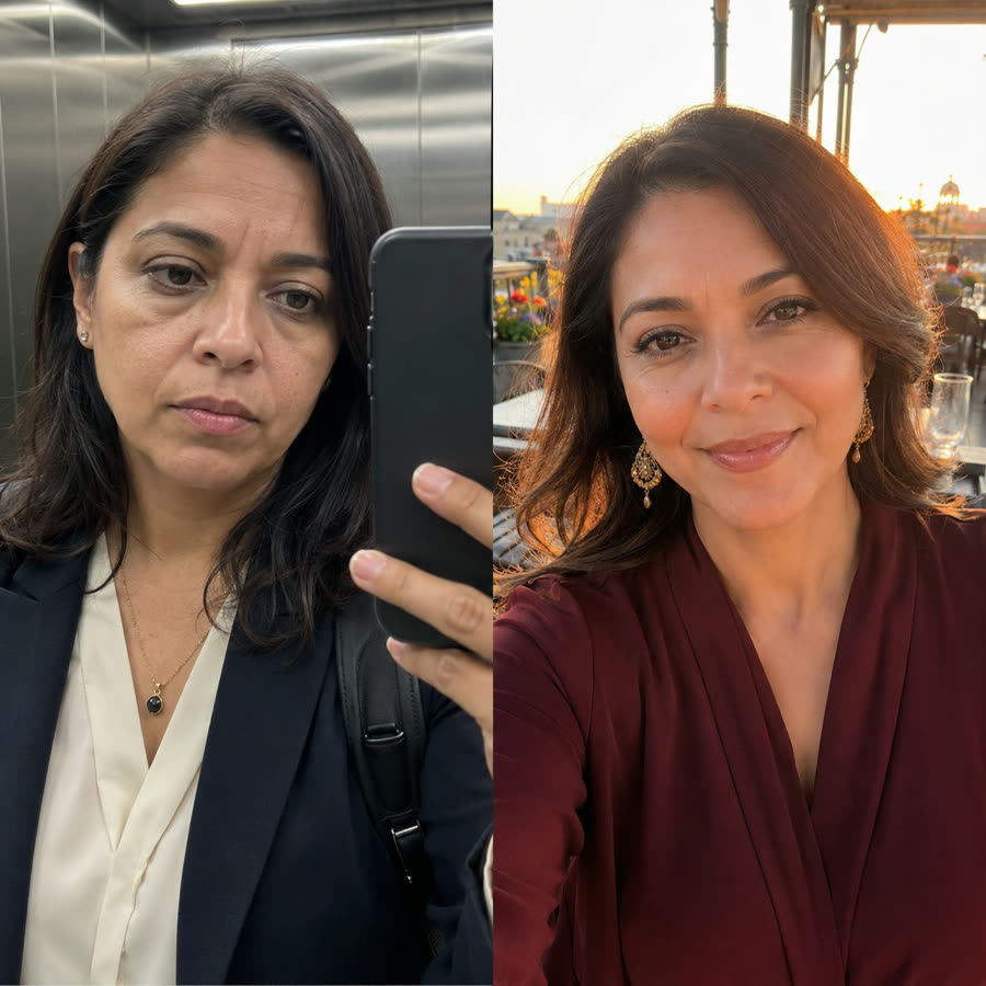 Antes y después de Verónica